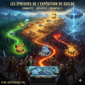 Epreuves expédition de guilde