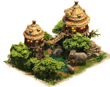 grande réserve d'éléphants
