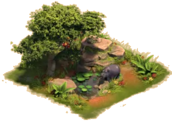 Lagon des hippopotames