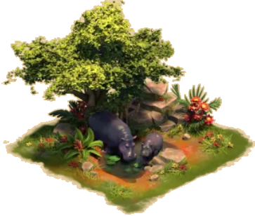 Lagon des hippopotames supérieur