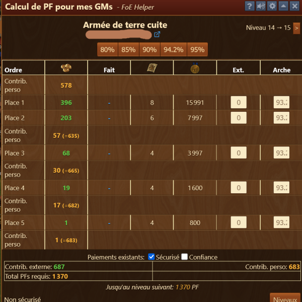 Armée de terre cuite