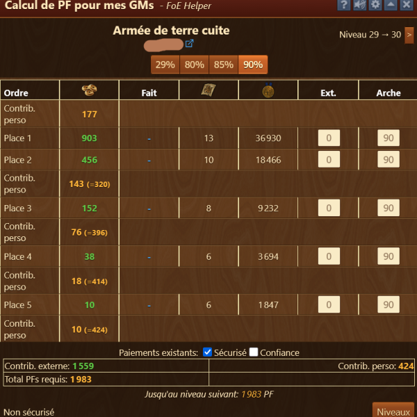 Armée de terre cuite