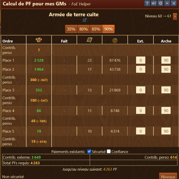 Armée de terre cuite