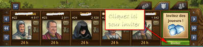 inviter amis